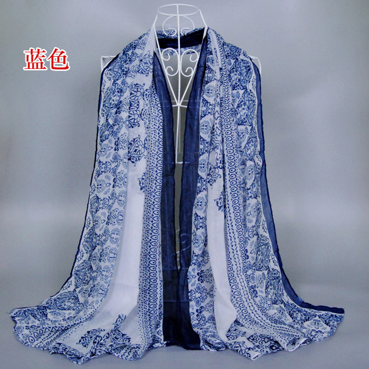Wholesale viscose vintage soft scarf