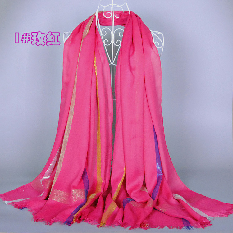 Wholesale viscose warm scarf