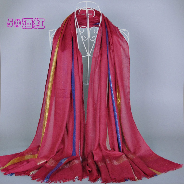 Wholesale viscose warm scarf