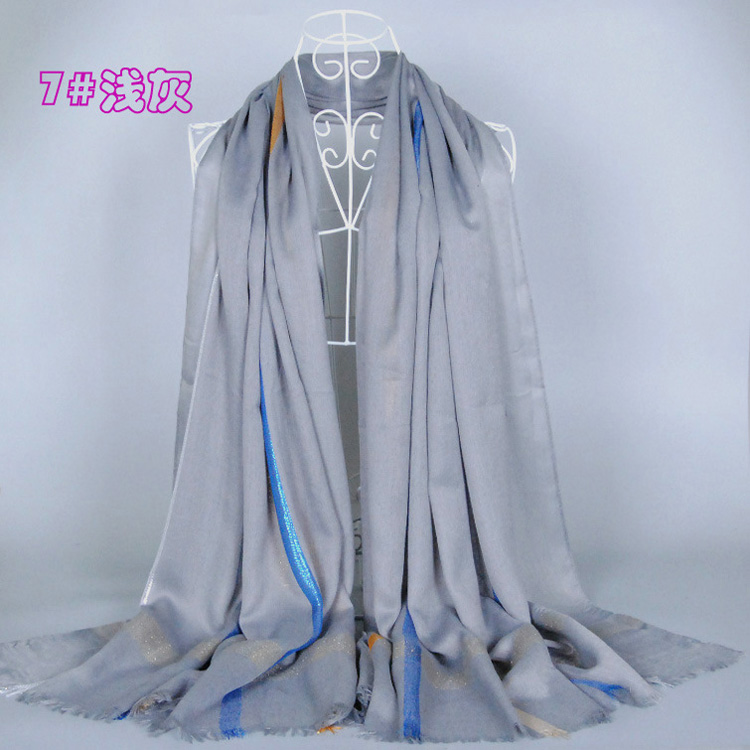 Wholesale viscose warm scarf