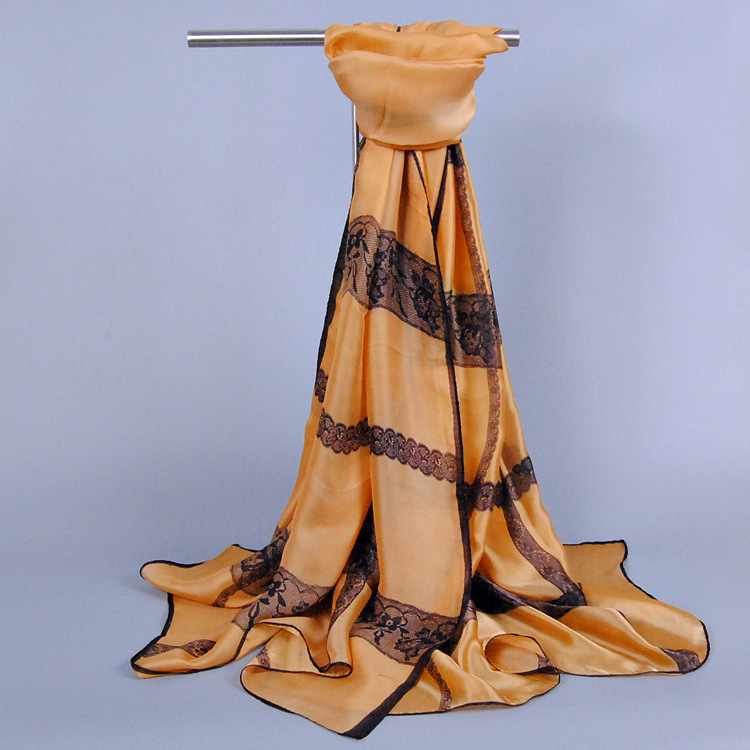 Wholesale lace silk scarf