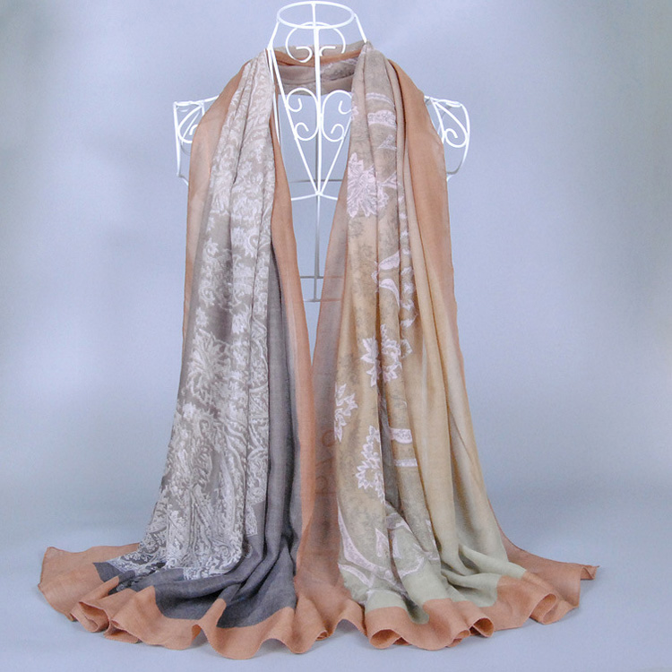 Wholesale viscose printed scarf