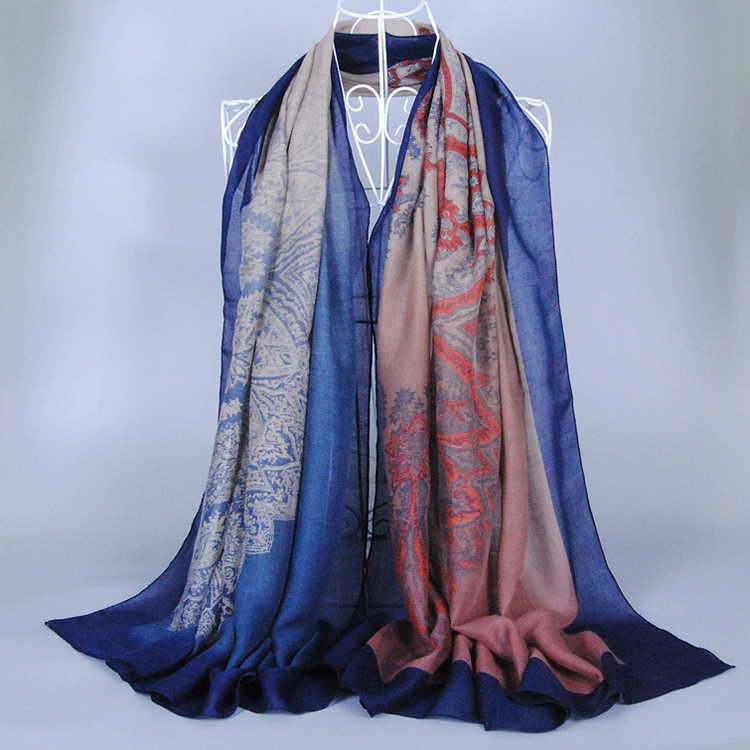Wholesale viscose printed scarf