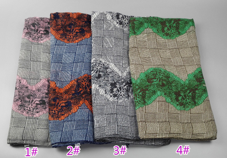 Wholesale cotton twill printed scarf