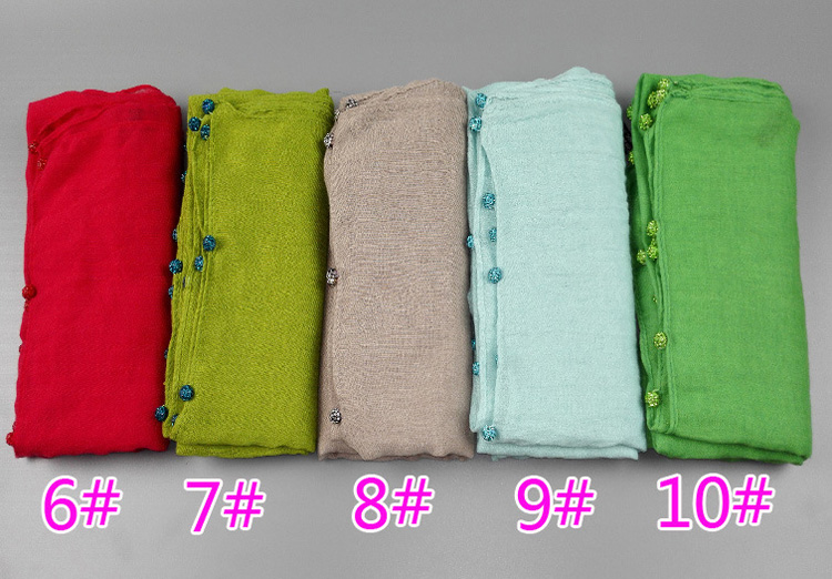 Wholesale pure cotton fashion scarf