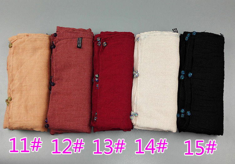 Wholesale pure cotton fashion scarf