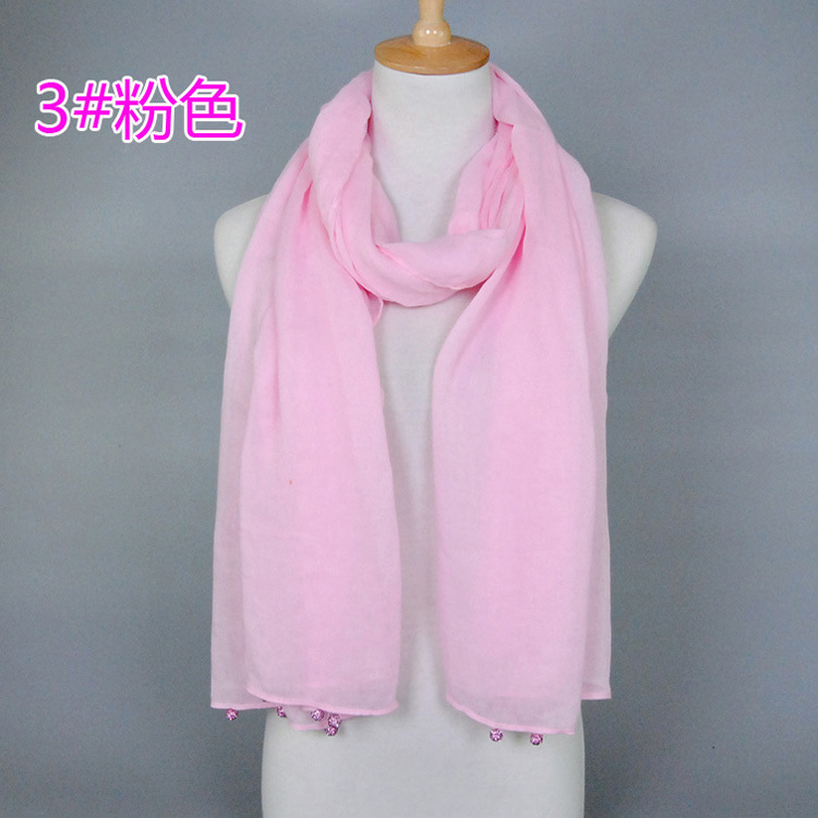 Wholesale pure cotton fashion scarf