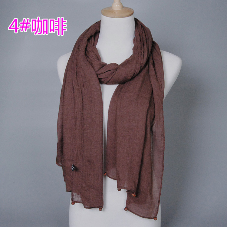 Wholesale pure cotton fashion scarf