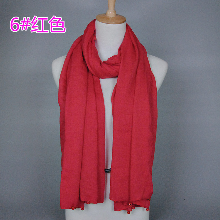 Wholesale pure cotton fashion scarf