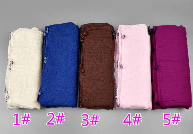Wholesale pure cotton fashion scarf