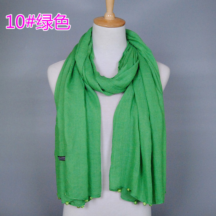 Wholesale pure cotton fashion scarf