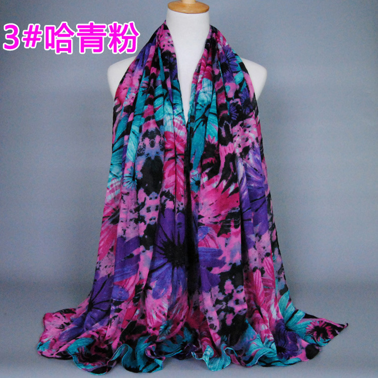 Wholesale sunflower infinity scarf