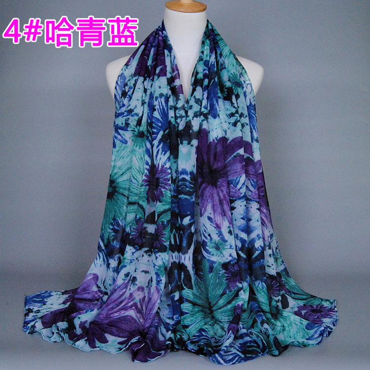 Wholesale sunflower infinity scarf