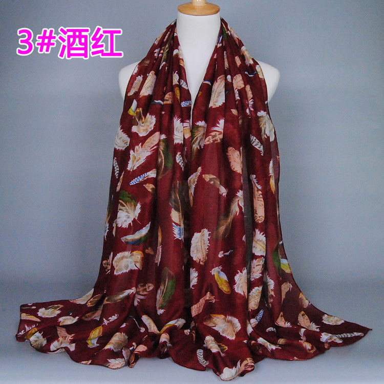Women thin viscose scarf wholesale