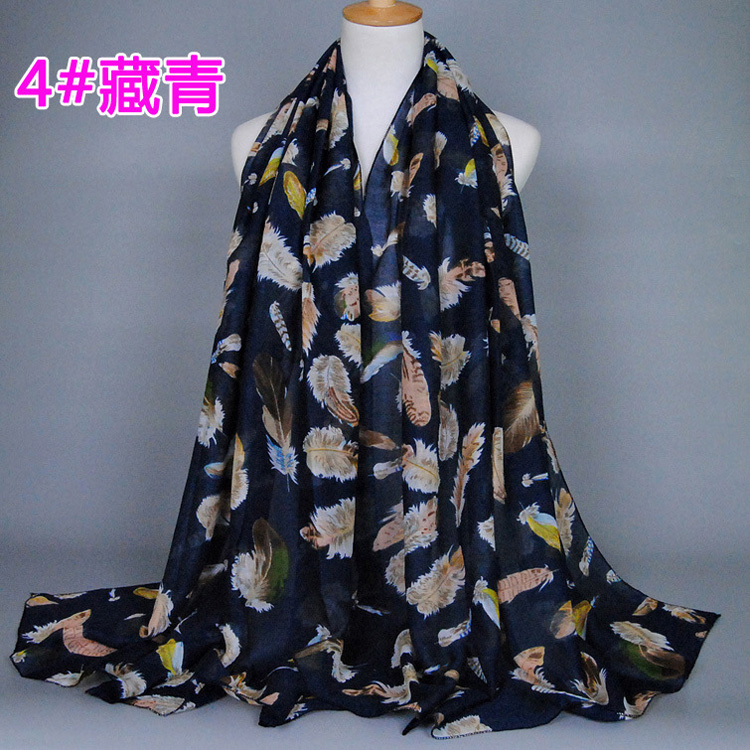 Women thin viscose scarf wholesale