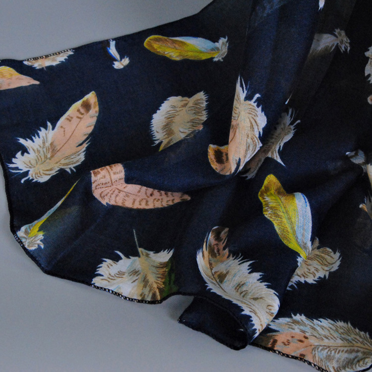 Women thin viscose scarf wholesale