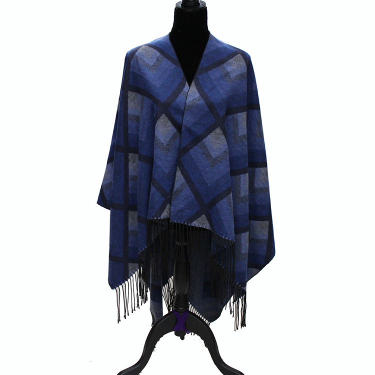 Wholesale fringed wool scarf
