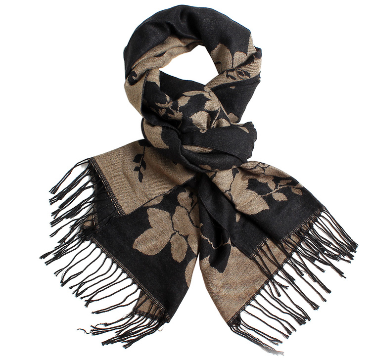 Wholesale rose cashmere scarf