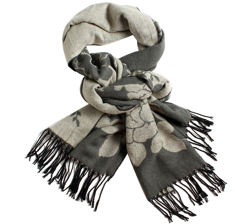 Wholesale rose cashmere scarf