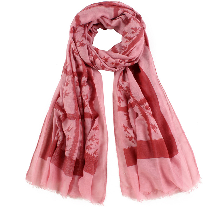 Wholesale polyester houndstooth scarf
