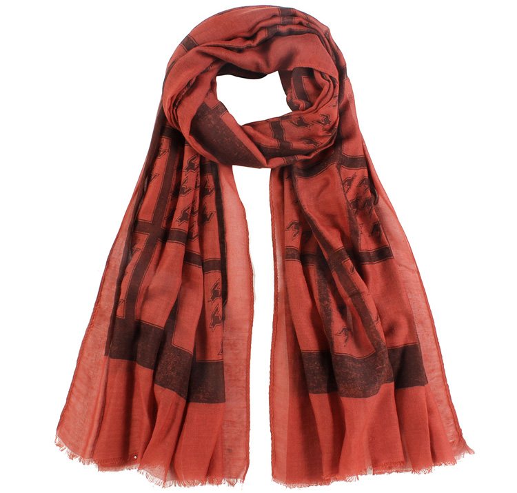 Wholesale polyester houndstooth scarf