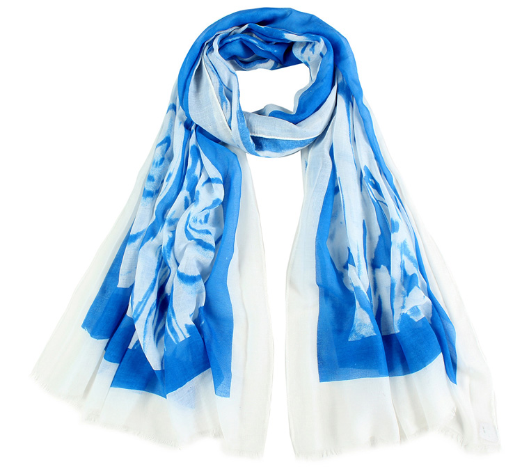 Wholesale graffiti scarf polyester