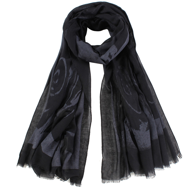 Wholesale graffiti scarf polyester