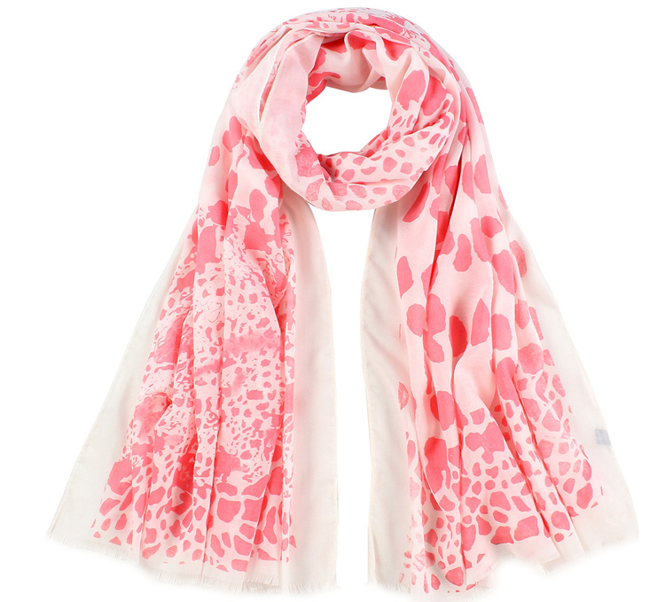 Wholesale polyester leopard scarf