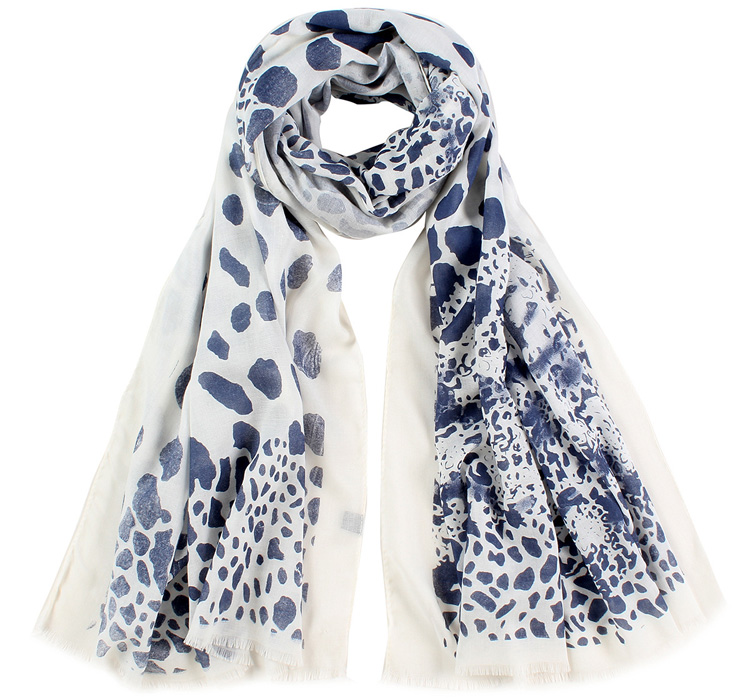 Wholesale polyester leopard scarf