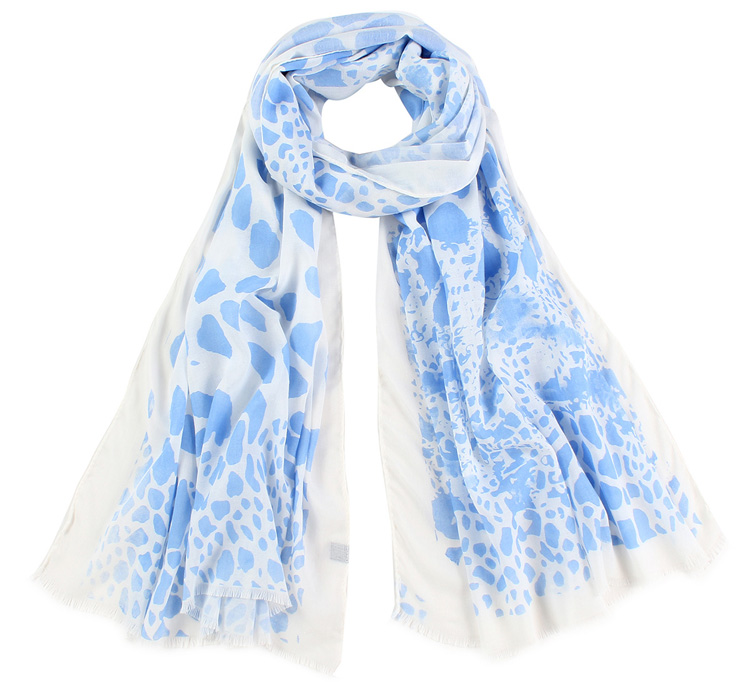 Wholesale polyester leopard scarf