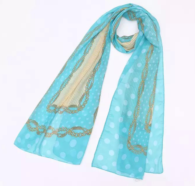 Wholesale autumn chiffon silk scarf