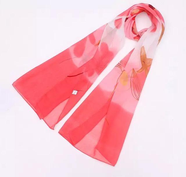 Wholesale chiffon silk long scarf