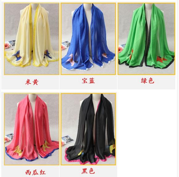 Wholesale soft chiffon scarf