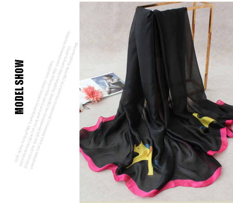 Wholesale soft chiffon scarf