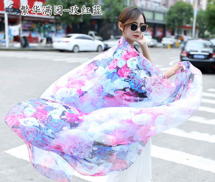 Wholesale women large beach scarf