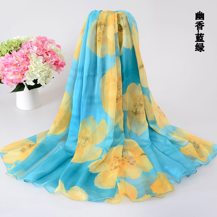 Wholesale women large beach scarf