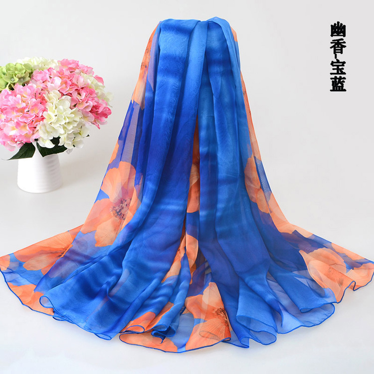Wholesale women large beach scarf