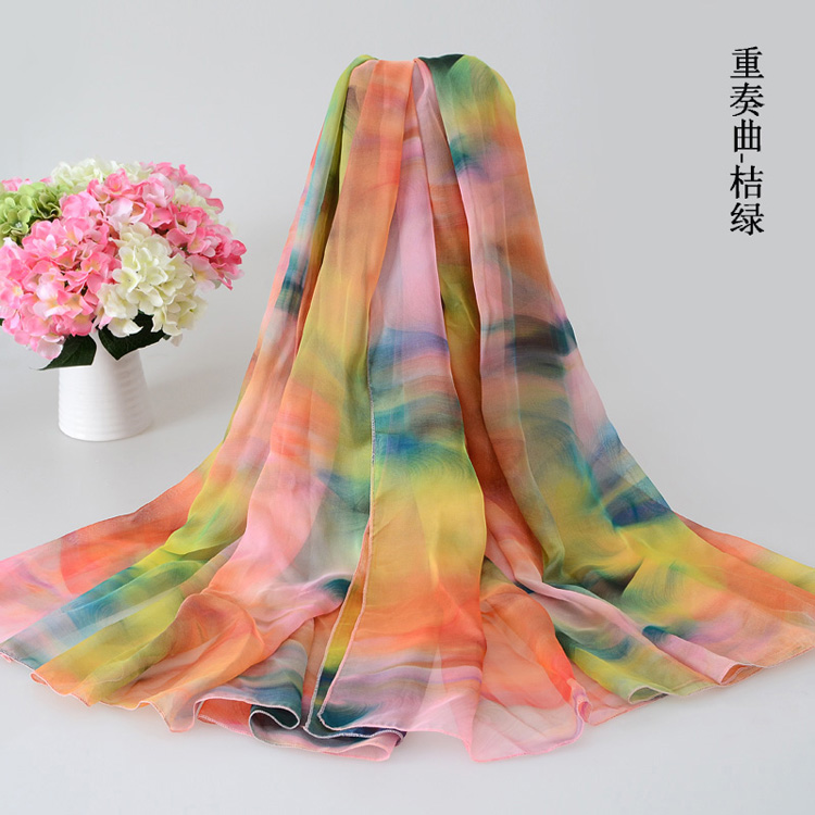 Wholesale women large beach scarf