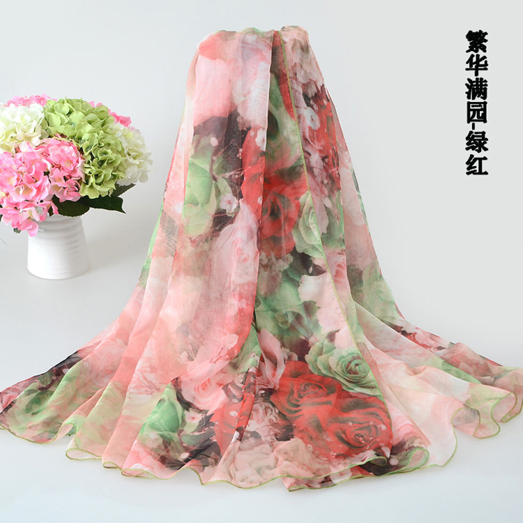 Wholesale women large beach scarf