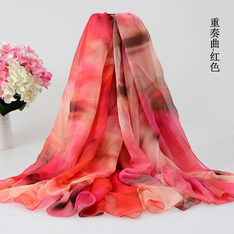 Wholesale women large beach scarf