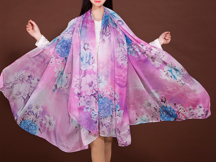 Wholesale beach chiffon shawl