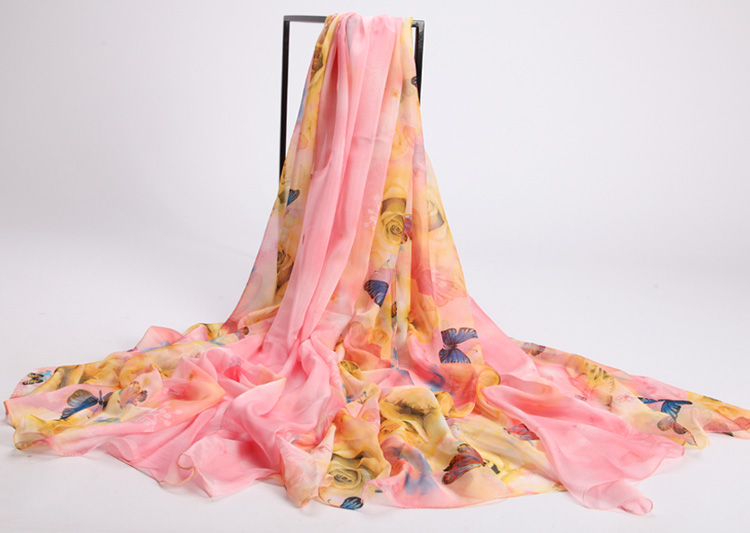 Wholesale beach chiffon shawl