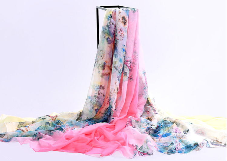 Wholesale beach chiffon shawl