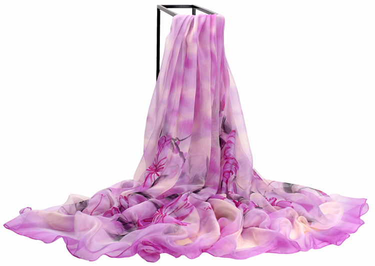 Wholesale beach chiffon shawl