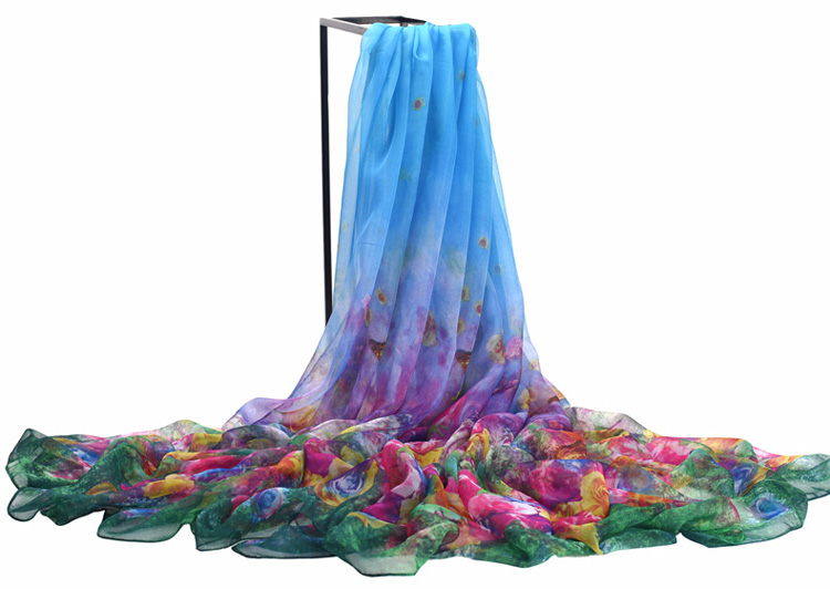 Wholesale beach chiffon shawl