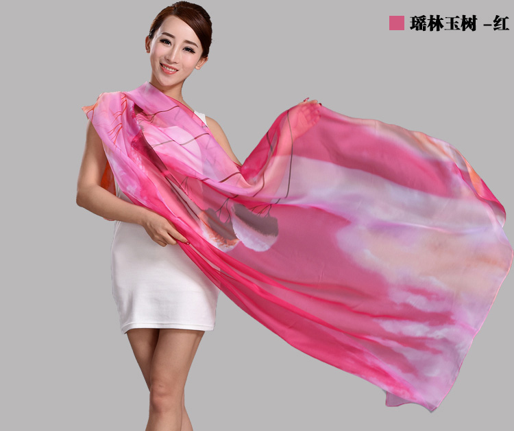Wholesale beach chiffon scarf
