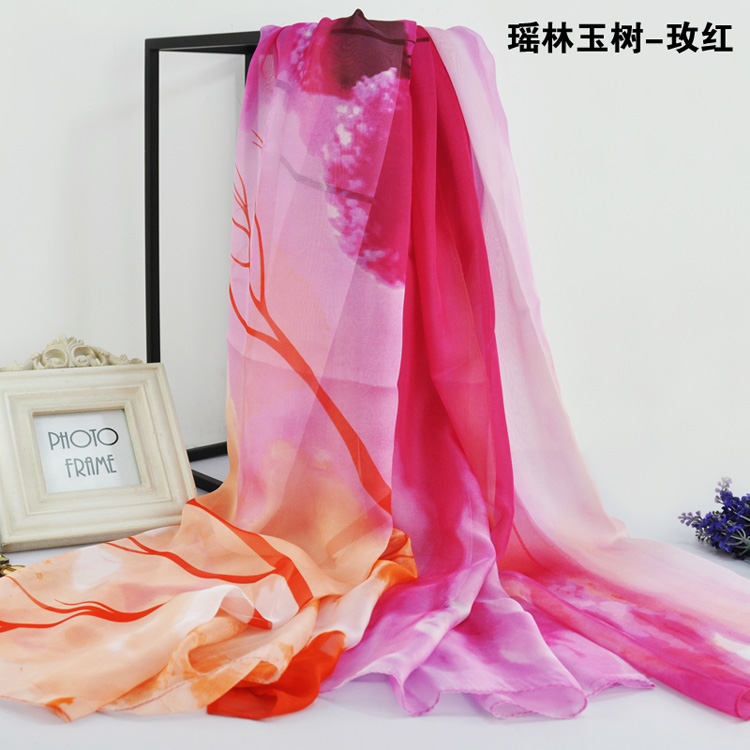 Wholesale beach chiffon scarf