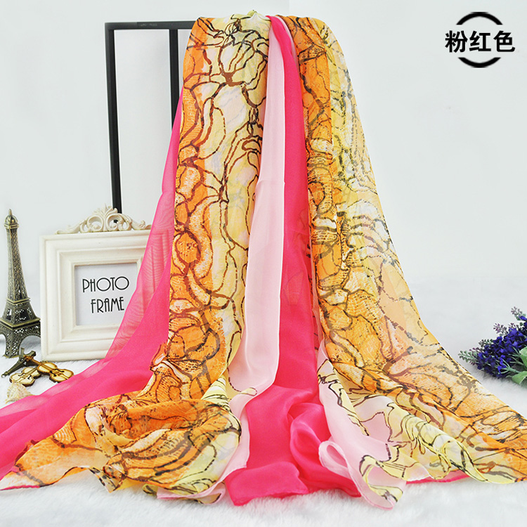 Wholesale beach chiffon scarf