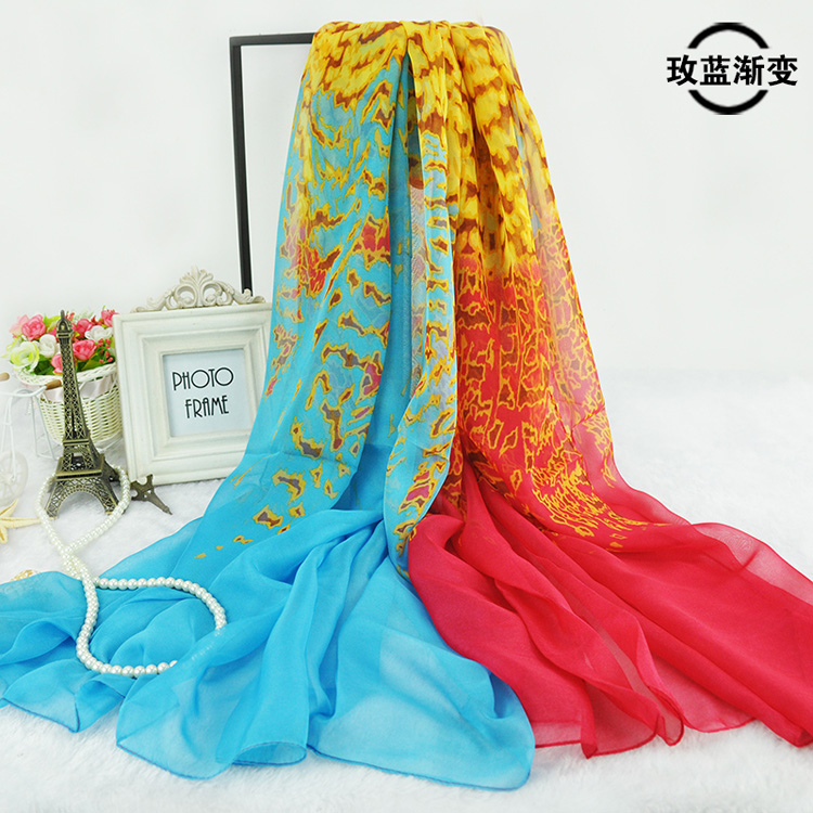 Wholesale beach chiffon scarf