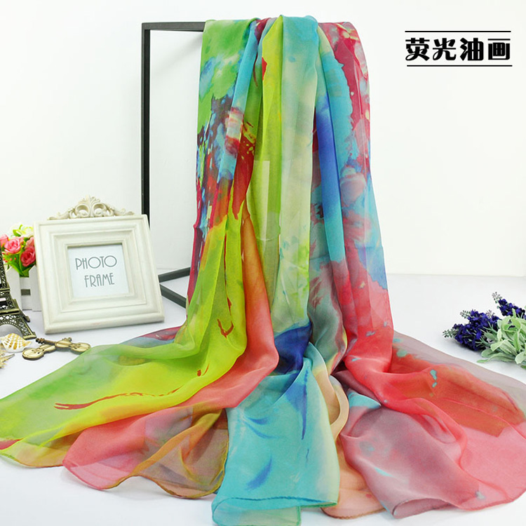 Wholesale beach chiffon scarf